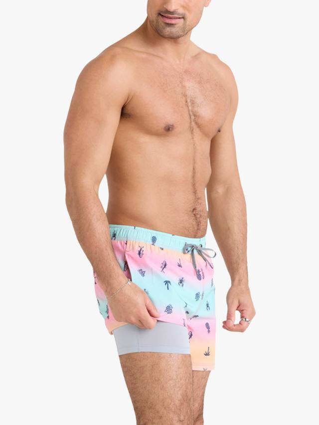 Плавательные шорты oh buoy 2n1 volley с летним омбре SAXX, разноцветный
Плавательные шорты oh buoy 2n1 volley с летним омбре SAXX, разноцветный