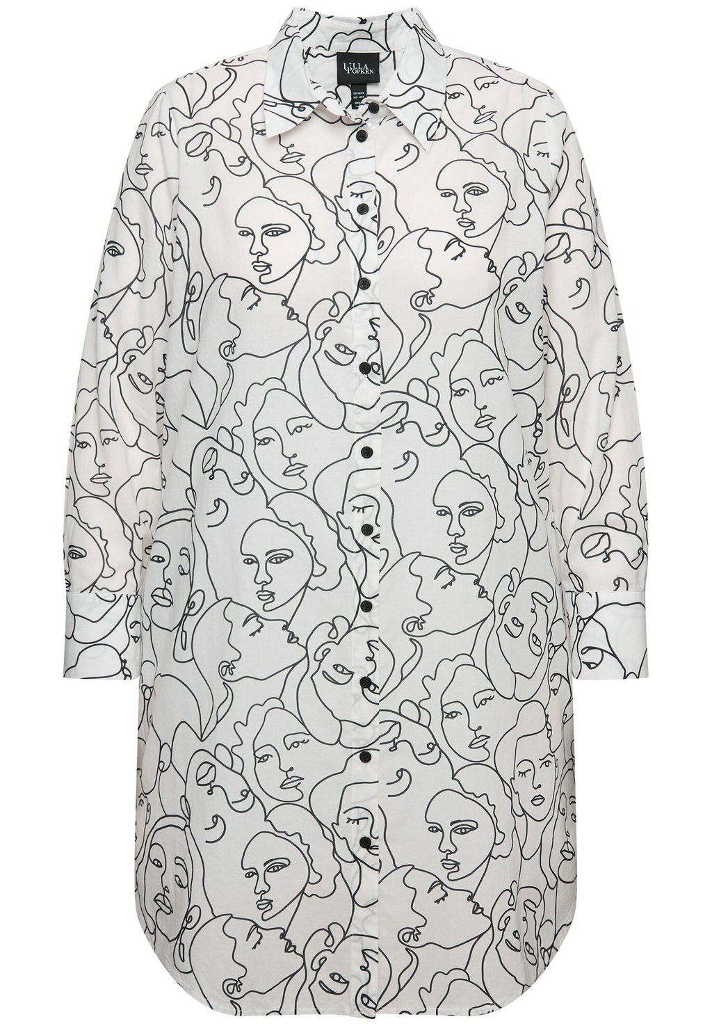 Блузка на пуговицах FACE PRINT LONG SLEEVE Ulla Popken, белый
Блузка на пуговицах FACE PRINT LONG SLEEVE Ulla Popken, белый