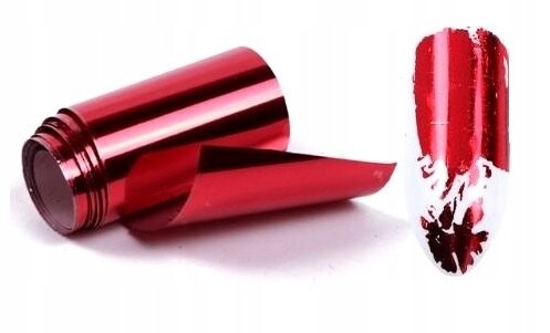 Металлизированная трансферная фольга, красная, 4смx10см, Inna marka
Металлизированная трансферная фольга, красная, 4смx10см, Inna marka