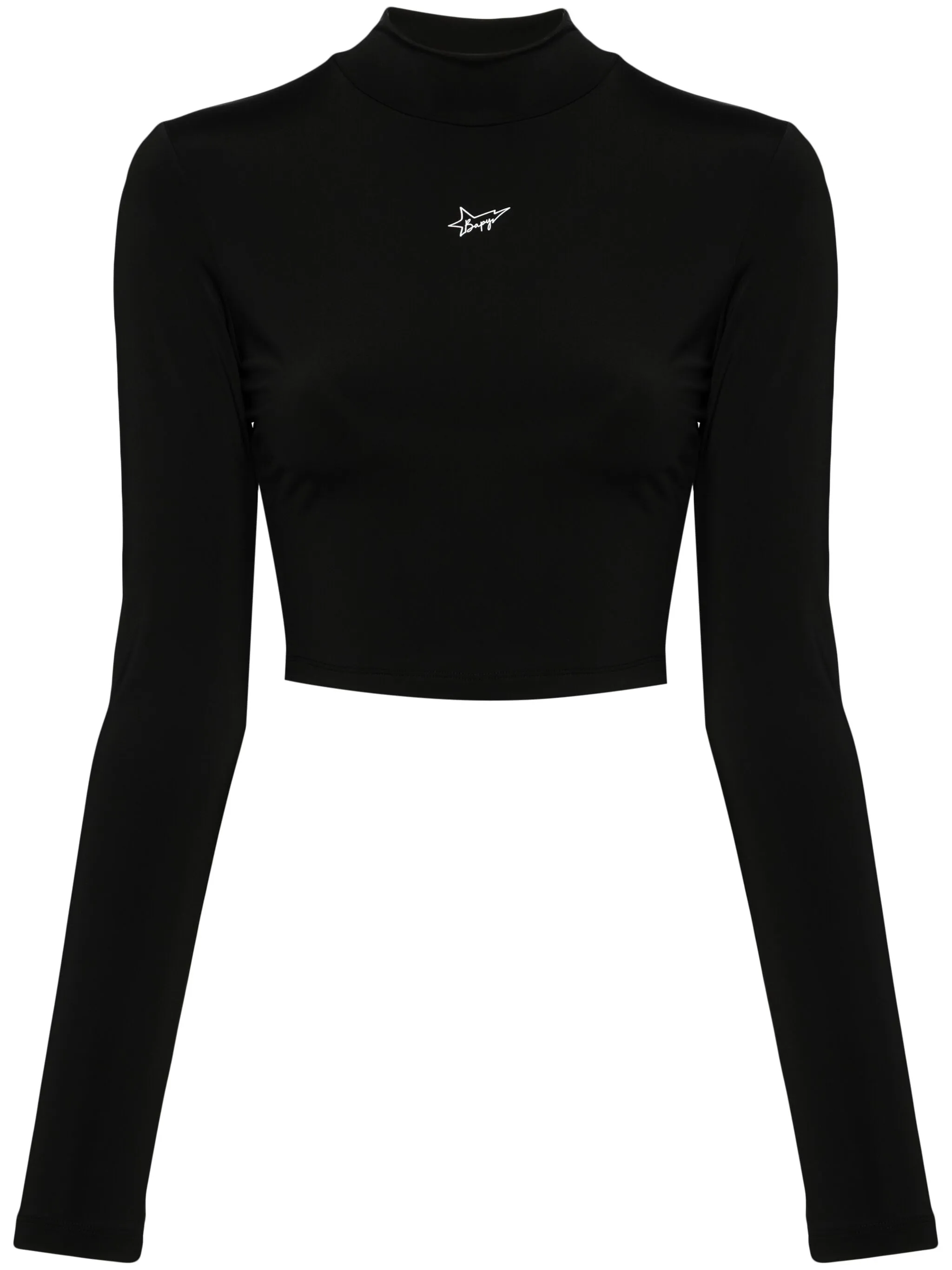 Укороченный топ с логотипом Bapy By A Bathing Ape, черный
Укороченный топ с логотипом Bapy By A Bathing Ape, черный