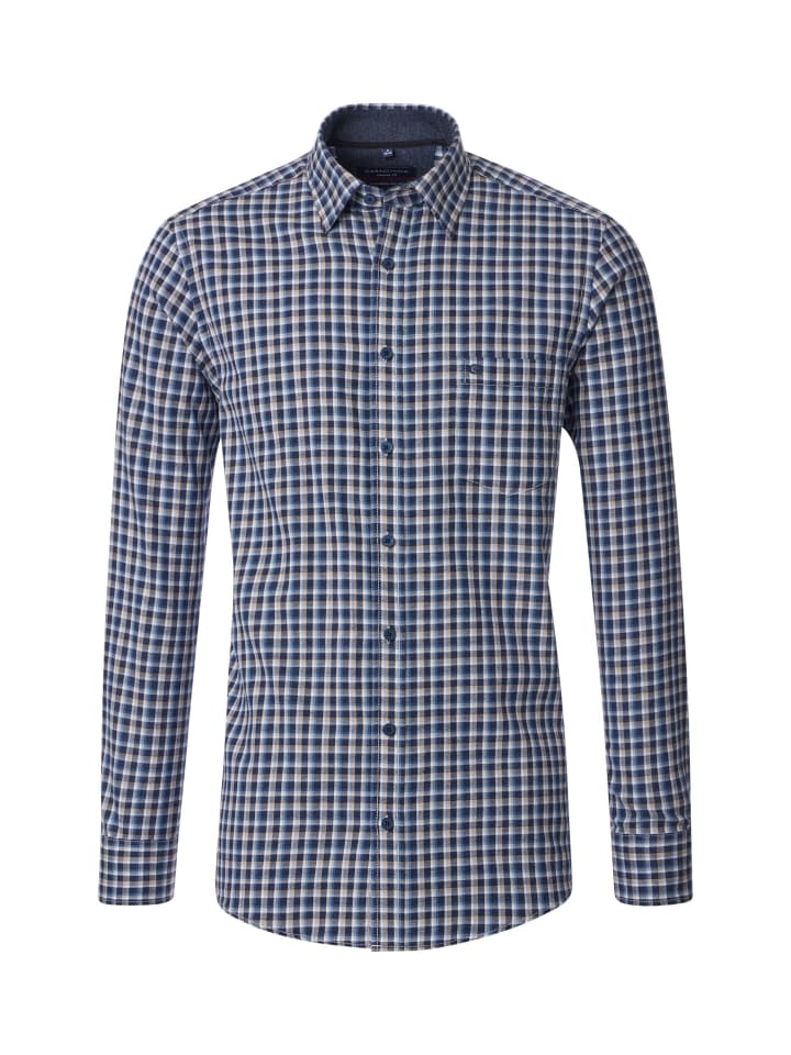 Рубашка CASAMODA Freizeithemd, синий
Рубашка CASAMODA Freizeithemd, синий