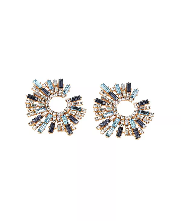 Женские серьги-гвоздики с кристаллами Sohi, blue
Женские серьги-гвоздики с кристаллами Sohi, blue