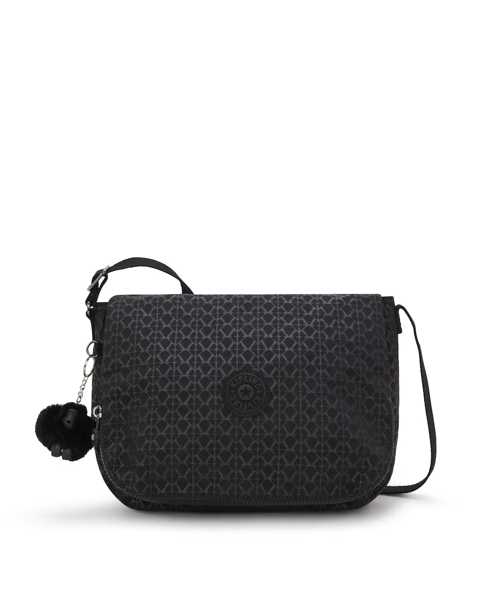 Средняя женская сумка через плечо с клапаном и кольцом для ключей Kipling, черный
Средняя женская сумка через плечо с клапаном и кольцом для ключей Kipling, черный