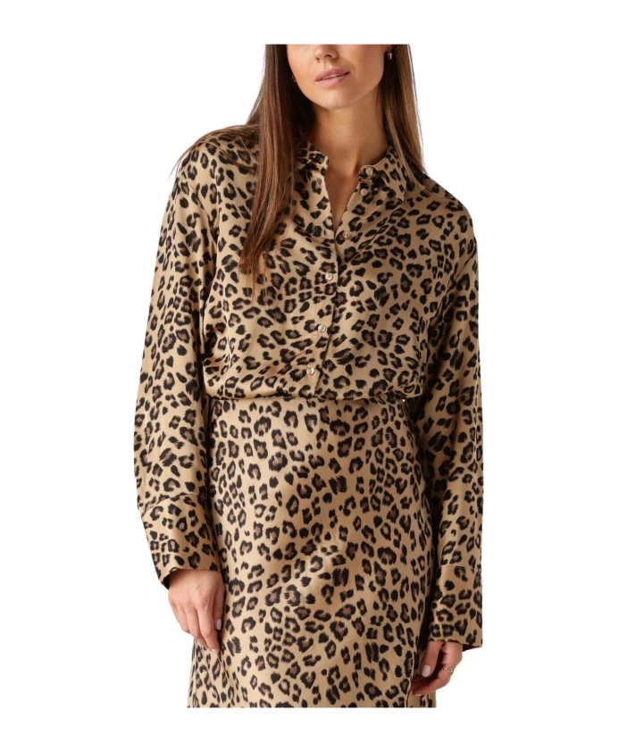 Коричневая рубашка Irida, блузка AOP Moss Copenhagen, коричневый
Коричневая рубашка Irida, блузка AOP Moss Copenhagen, коричневый