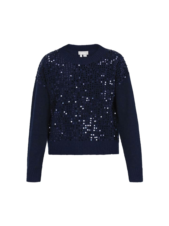 Женский свитер темно-синего цвета Usha
Женский свитер темно-синего цвета Usha