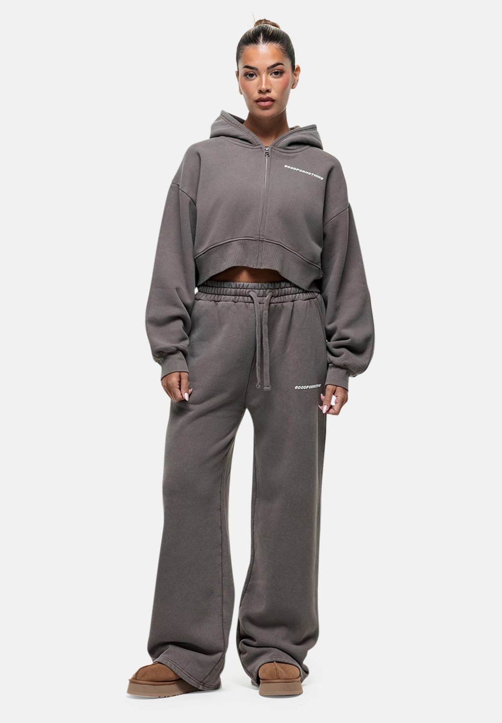 Толстовка на молнии Good For Nothing, серо-коричневый
Толстовка на молнии Good For Nothing, серо-коричневый