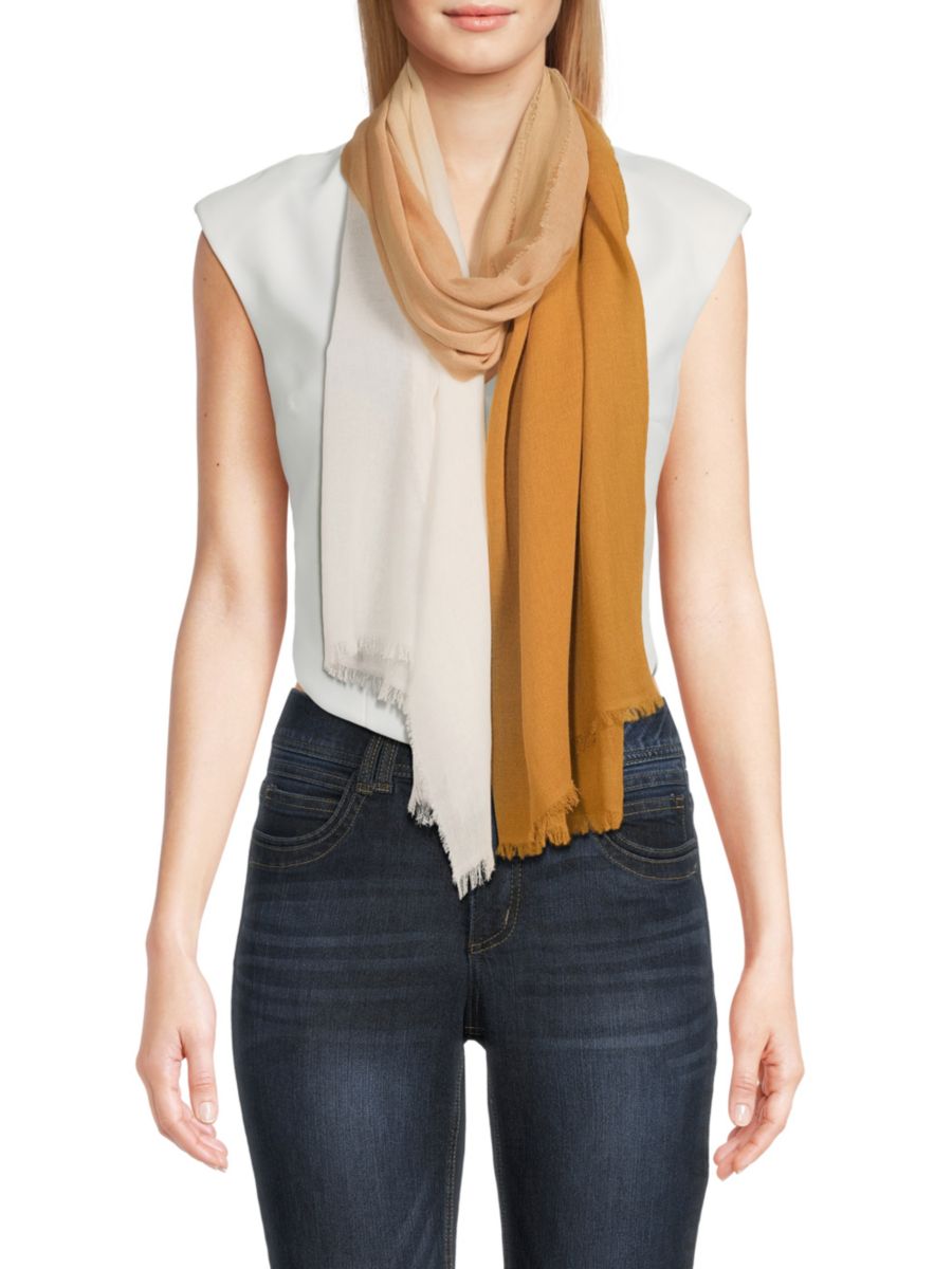 Шарф в стиле колорблок Bruno Magli, цвет Camel Multi
Шарф в стиле колорблок Bruno Magli, цвет Camel Multi