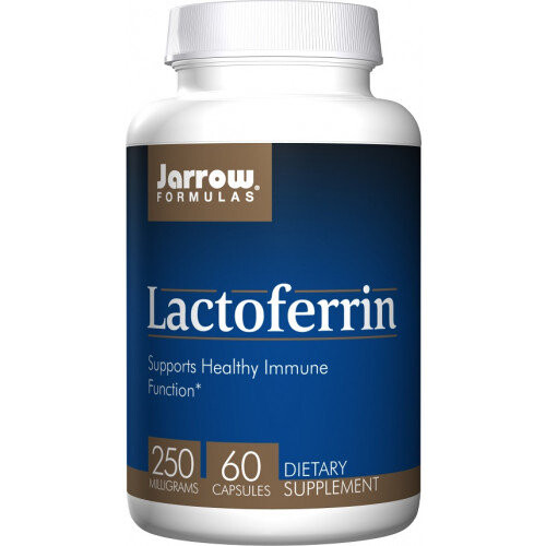 Jarrow, Formulas Lactoferrin, 250 мг, 60 капсул
Jarrow, Formulas Lactoferrin, 250 мг, 60 капсул