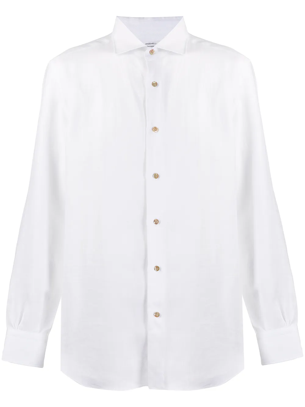 Рубашка стандартного кроя с французским воротником Mazzarelli, белый
Рубашка стандартного кроя с французским воротником Mazzarelli, белый