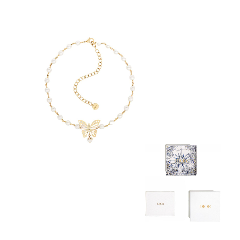 DIOR Металлическая жемчужная колье Women's Gold
DIOR Металлическая жемчужная колье Women's Gold