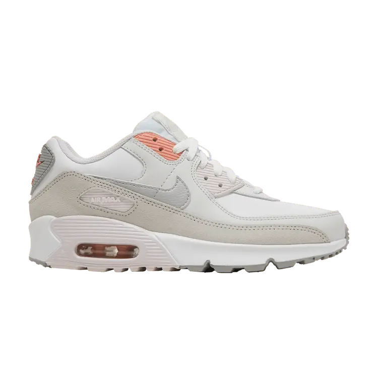 Кроссовки Nike Air Max 90 Leather GS 'White Light Violet', белый
Кроссовки Nike Air Max 90 Leather GS 'White Light Violet', белый