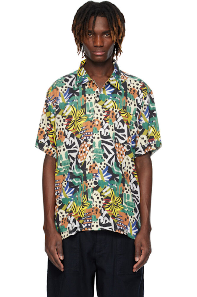 Разноцветная рубашка для похода Engineered Garments
Разноцветная рубашка для похода Engineered Garments