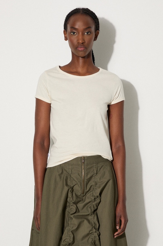 Футболка хлопковая Premium Classics LX Baby Tee Vans, бежевый
Футболка хлопковая Premium Classics LX Baby Tee Vans, бежевый