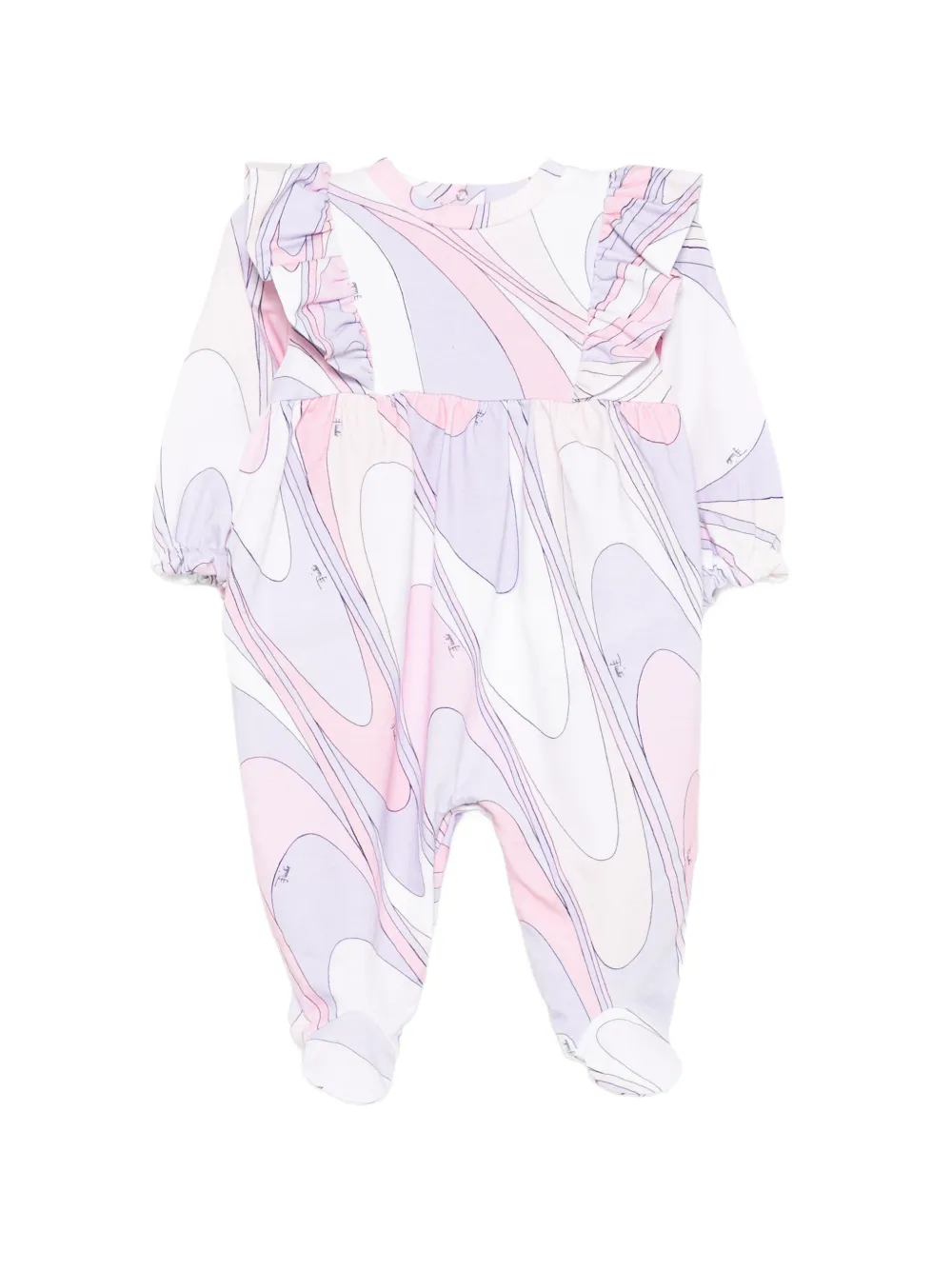 Лиловый комплект для новорожденного Pucci Junior, белый
Лиловый комплект для новорожденного Pucci Junior, белый
