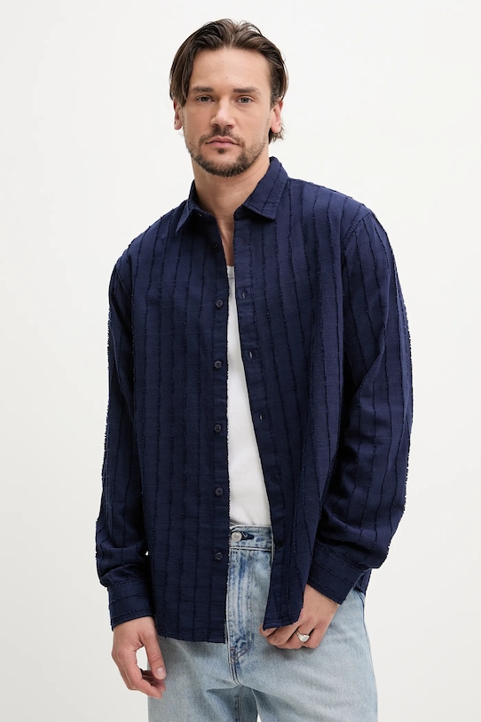 Хлопковая рубашка INK Desigual, темно-синий
Хлопковая рубашка INK Desigual, темно-синий