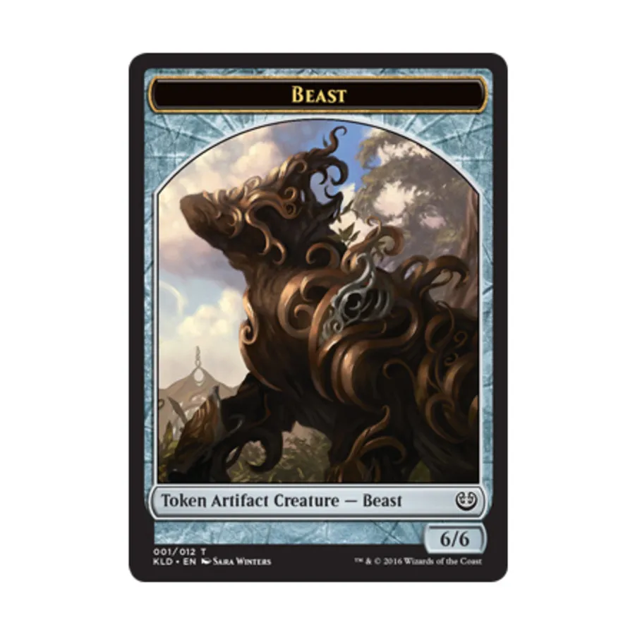 CCG Зверь – жетон (T), MTG - Kaladesh 
CCG Зверь – жетон (T), MTG - Kaladesh