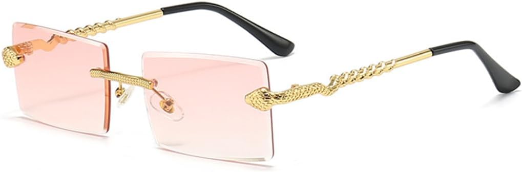 Солнцезащитные очки с защитой от УФ-излучения UV400 | Безободковые, в стиле панк, маленькая оправа | Линзы конфетных цветов | Для женщин и мужчин | Для занятий спортом на открытом воздухе и вождения DSVIGF, 02
Солнцезащитные очки с защитой от УФ-излучения UV400 | Безободковые, в стиле панк, маленькая оправа | Линзы конфетных цветов | Для женщин и мужчин | Для занятий спортом на открытом воздухе и вождения DSVIGF, 02