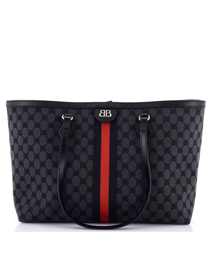 Сумка-тоут Medium x Gucci The Hacker Project BB Canvas Pre-Owned Balenciaga, черный
Сумка-тоут Medium x Gucci The Hacker Project BB Canvas Pre-Owned Balenciaga, черный