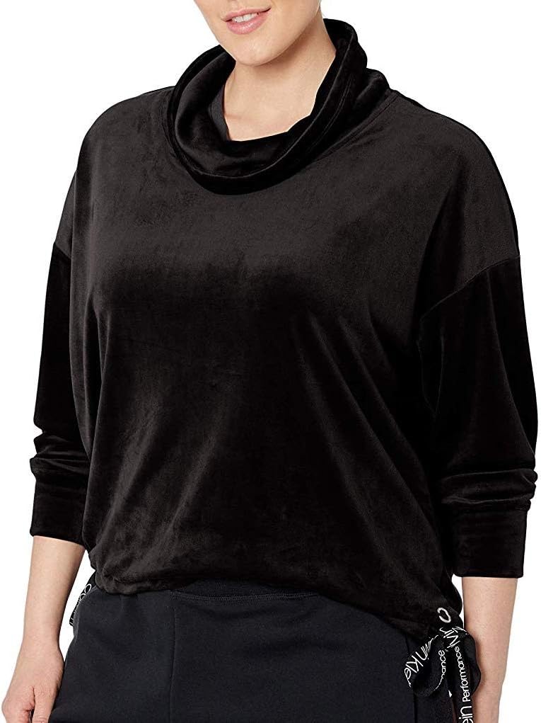 Женский пуловер Calvin Klein больших размеров с завязкой снизу и воротником-хомут, Black
Женский пуловер Calvin Klein больших размеров с завязкой снизу и воротником-хомут, Black