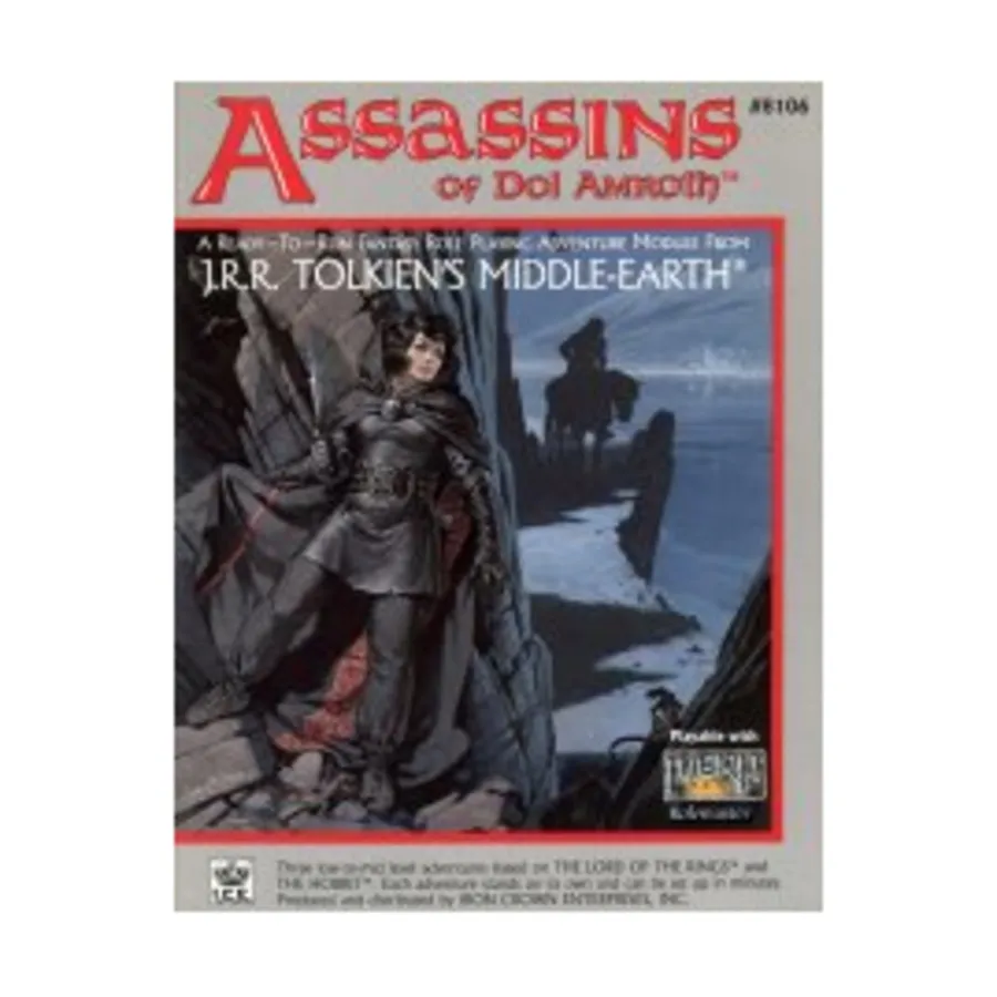 Модуль Assassins of Dol Amroth, Middle-Earth Role Playing (MERP) (1st Edition) - Adventure Books
Модуль Assassins of Dol Amroth, Middle-Earth Role Playing (MERP) (1st Edition) - Adventure Books