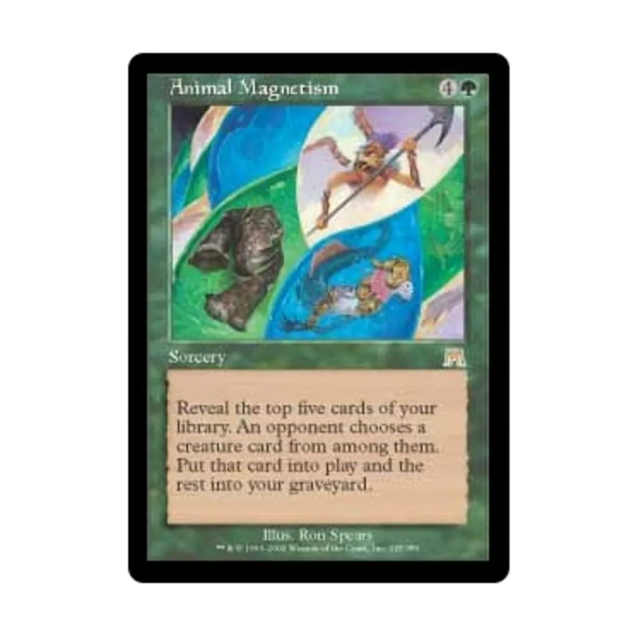 CCG Животный магнетизм (клавиша R), MTG - Onslaught
CCG Животный магнетизм (клавиша R), MTG - Onslaught