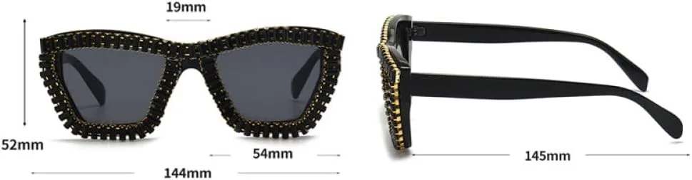 Солнцезащитные очки со стразами для женщин, хрустальные солнцезащитные очки с бриллиантами, женские очки с защитой от ультрафиолета UV400 DSXLY, C1black-black
Солнцезащитные очки со стразами для женщин, хрустальные солнцезащитные очки с бриллиантами, женские очки с защитой от ультрафиолета UV400 DSXLY, C1black-black