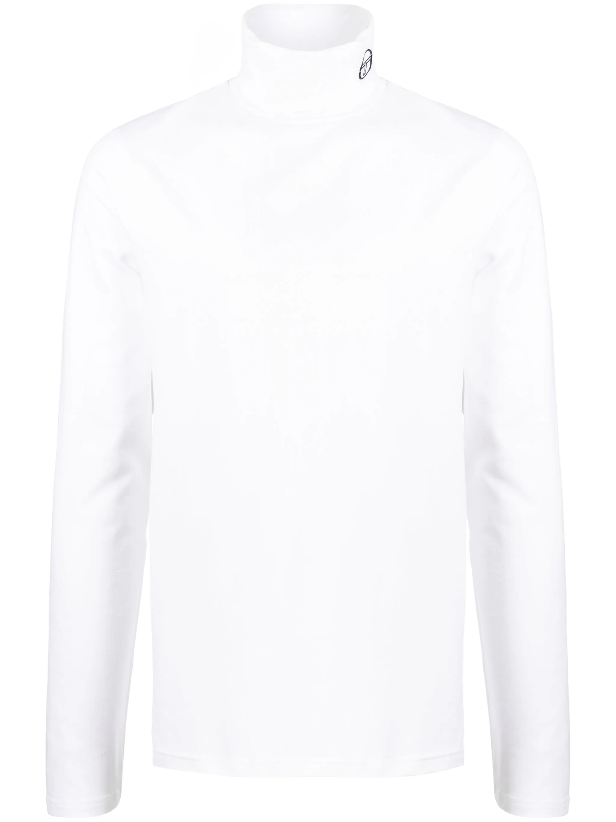 Джемпер с высоким воротником и вышитым логотипом Sergio Tacchini, белый
Джемпер с высоким воротником и вышитым логотипом Sergio Tacchini, белый