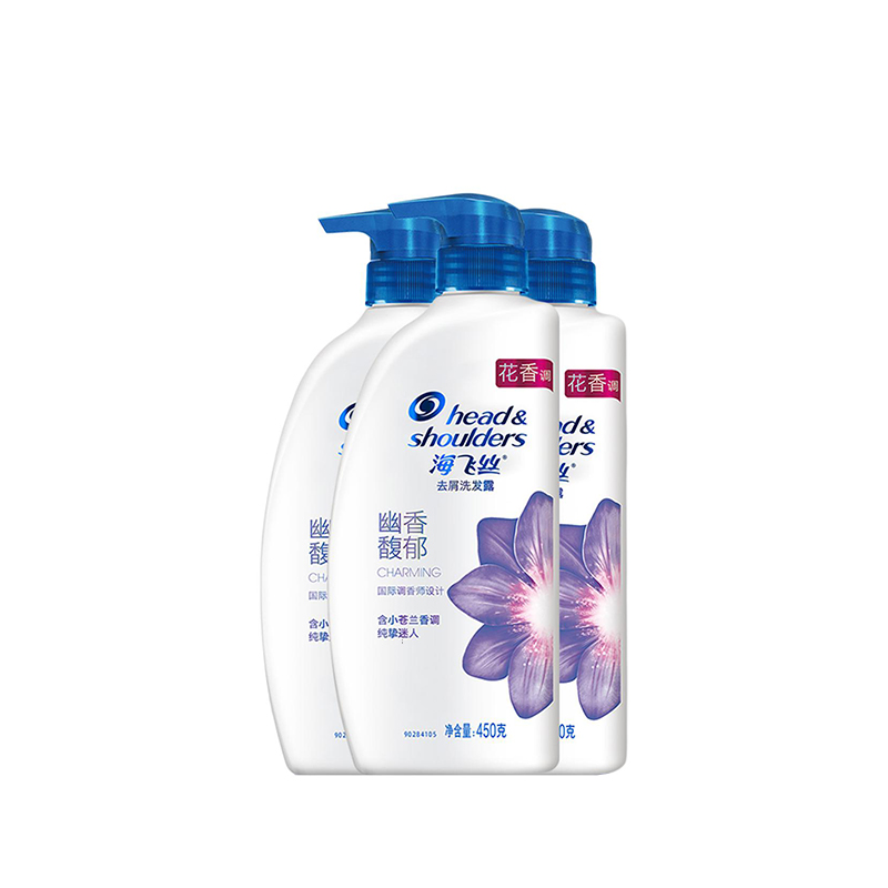 Шампунь от перхоти для ухода за волосами увлажняющий 750г Head&shoulders, Subtle Floral Scent Shampoos 450g*3
Шампунь от перхоти для ухода за волосами увлажняющий 750г Head&shoulders, Subtle Floral Scent Shampoos 450g*3