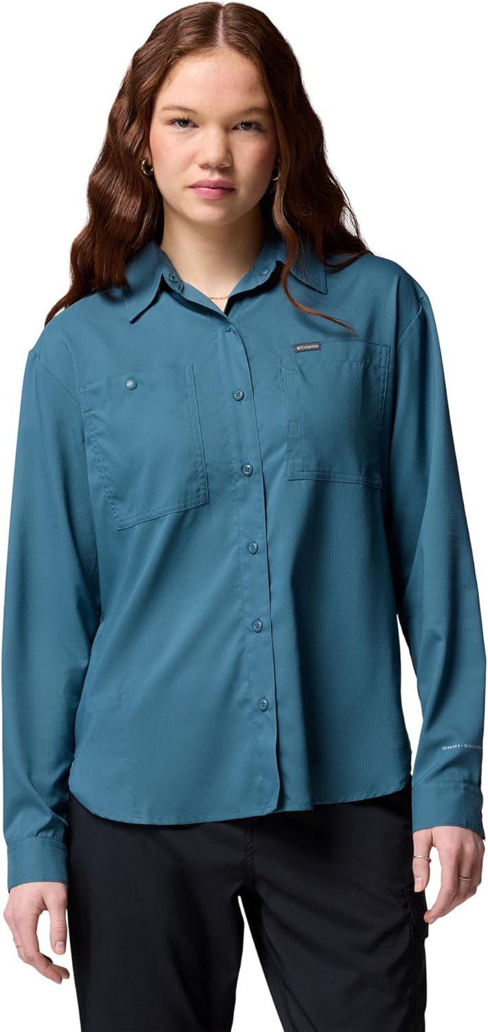 Футболка Columbia Womens Silver Ridge Utility Long Sleeve Shirt, Everblue
Футболка Columbia Womens Silver Ridge Utility Long Sleeve Shirt, Everblue