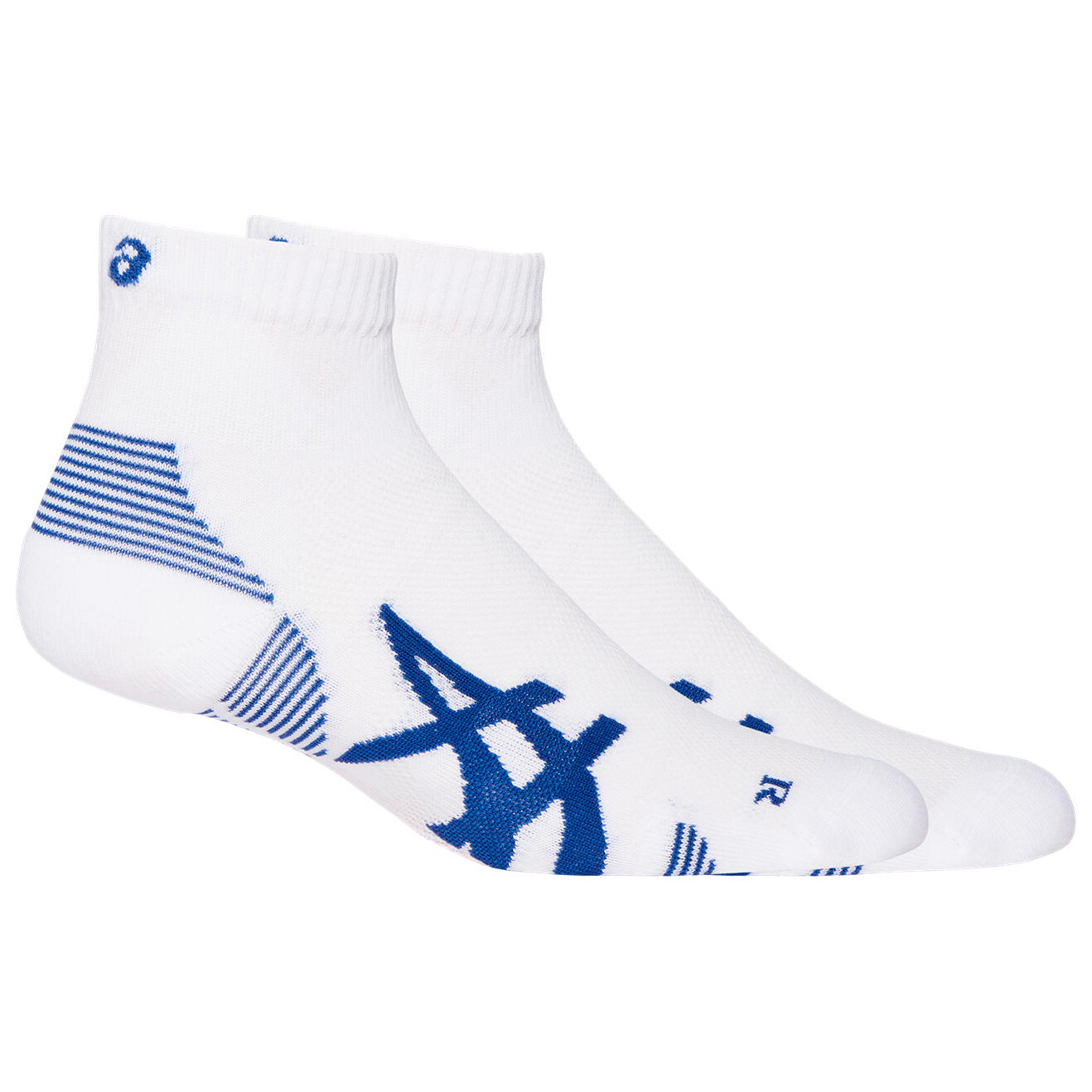 Носки для бега Asics 2-Pack Cushion Run Quarter Sock, цвет Brilliant White/Asics Blue
Носки для бега Asics 2-Pack Cushion Run Quarter Sock, цвет Brilliant White/Asics Blue