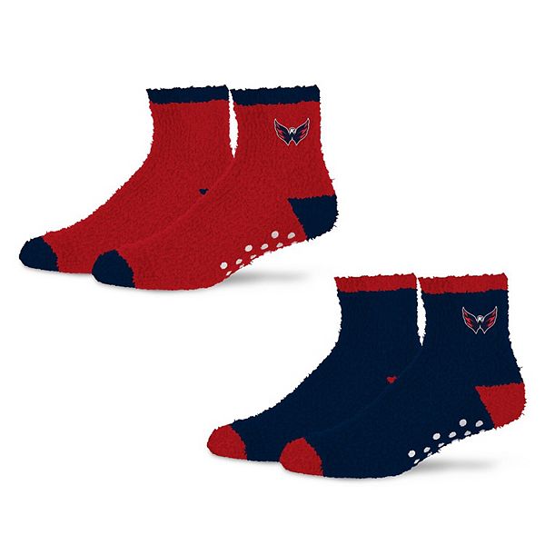 Женские красные/темно-синие уютные носки Washington Capitals home and away, 2 шт Starter
Женские красные/темно-синие уютные носки Washington Capitals home and away, 2 шт Starter