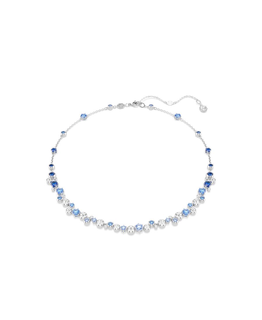 Колье Constella с родиевым покрытием Swarovski, Blue
Колье Constella с родиевым покрытием Swarovski, Blue