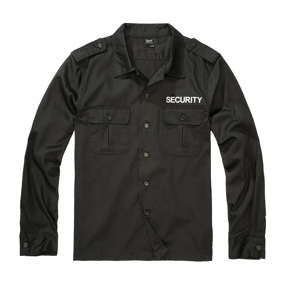 Рубашка с длинным рукавом Brandit Security US, черный
Рубашка с длинным рукавом Brandit Security US, черный