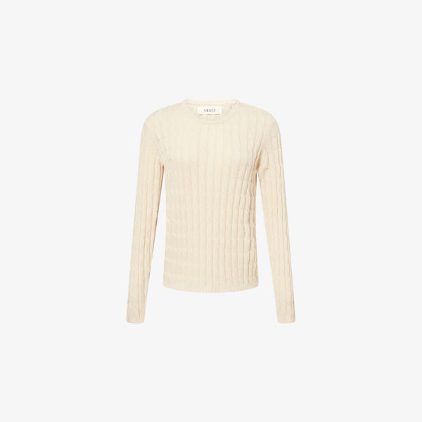 Джемпер Skall Studio Марсель с длинным рукавом и ажурной вязкой, меренга
Джемпер Skall Studio Марсель с длинным рукавом и ажурной вязкой, меренга