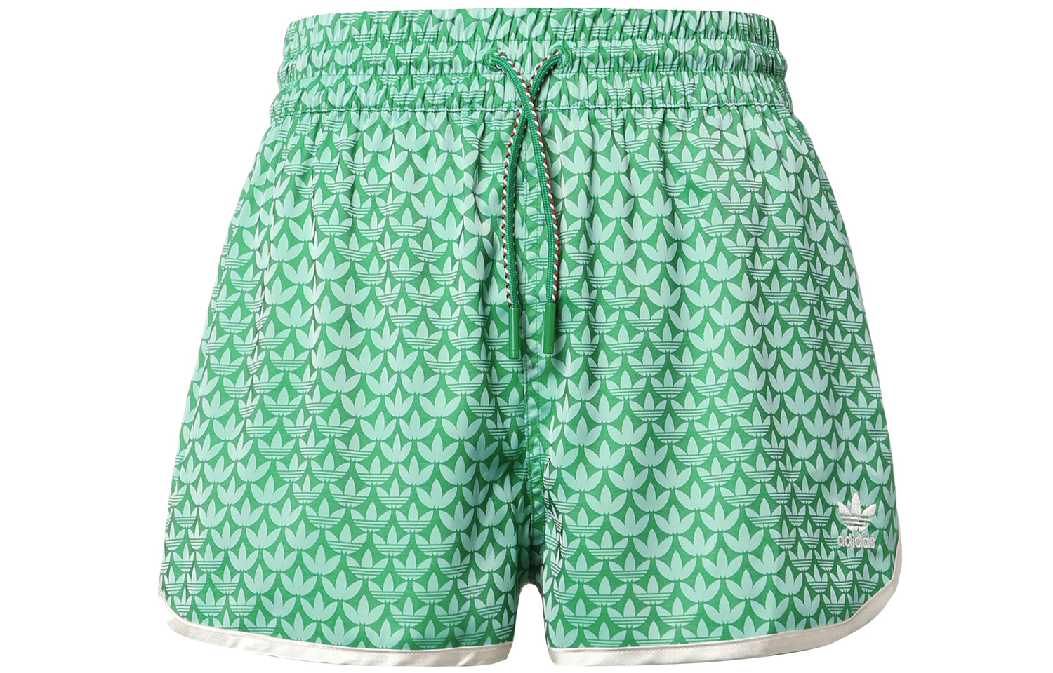 Шорты Adicolor 70s с высокой талией и монограммой, зеленые Adidas Originals
Шорты Adicolor 70s с высокой талией и монограммой, зеленые Adidas Originals