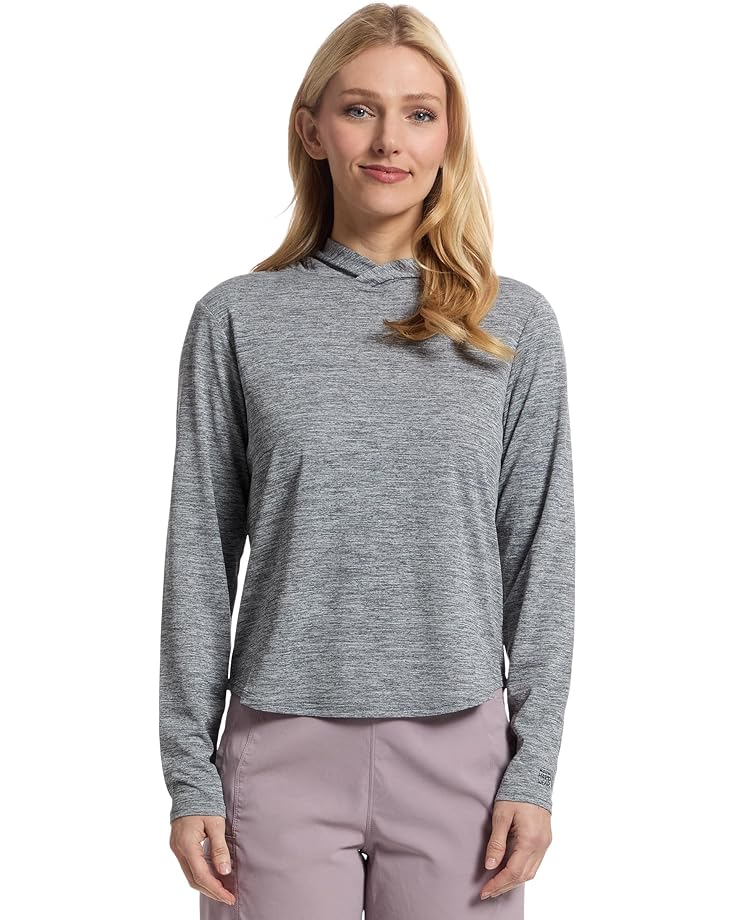 Лонгслив Mountain Hardwear Sunblocker Long, цвет Dark Storm Heather 
Лонгслив Mountain Hardwear Sunblocker Long, цвет Dark Storm Heather