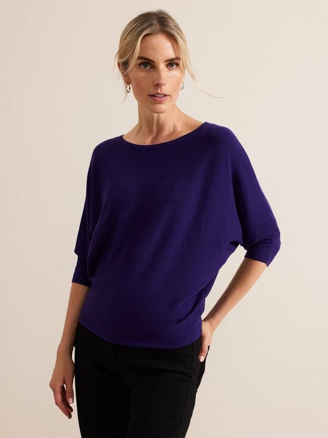 Джемпер cristine тонкой вязки с крыльями летучей мыши Phase Eight, фиолетовый
Джемпер cristine тонкой вязки с крыльями летучей мыши Phase Eight, фиолетовый