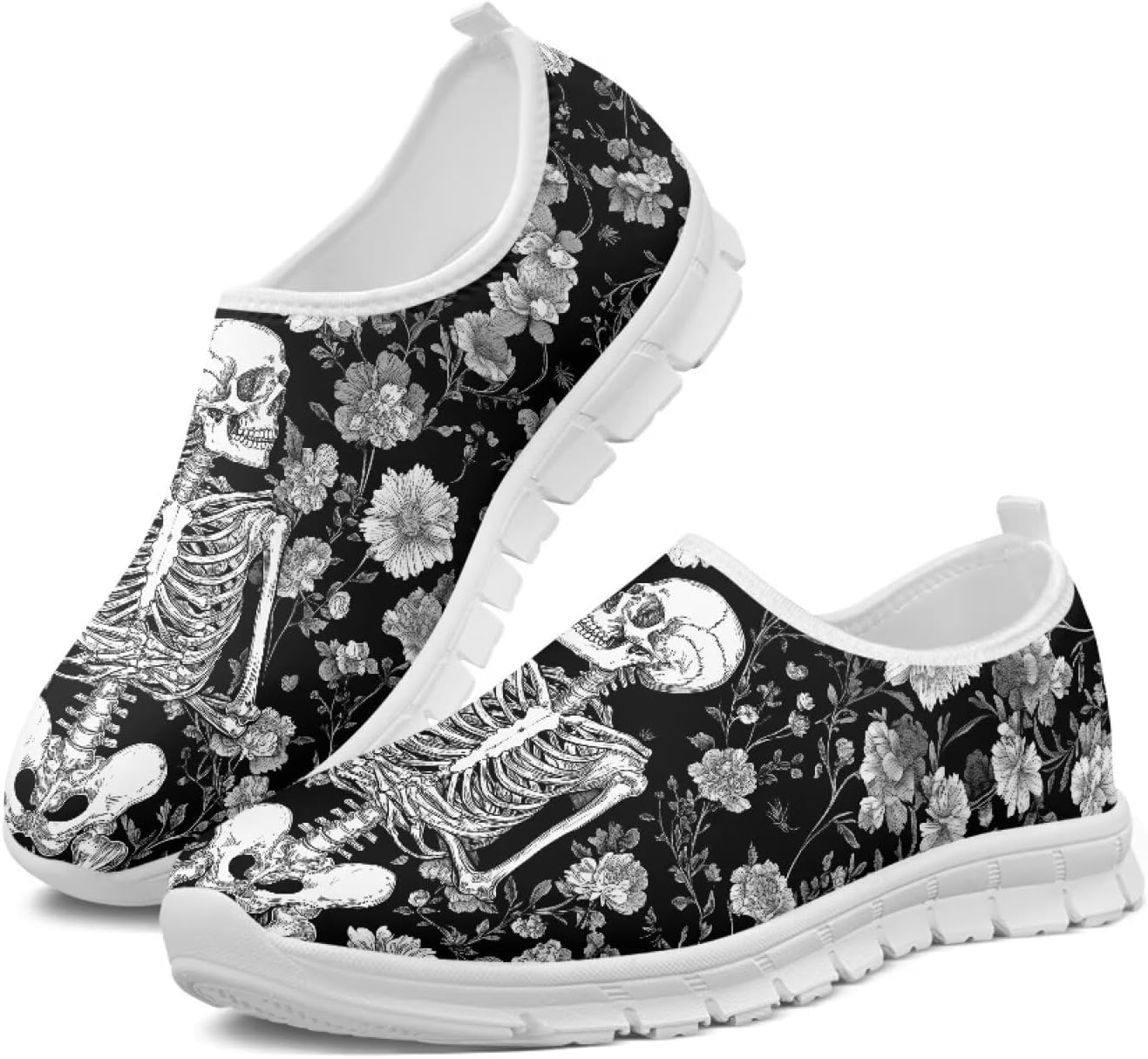 Мужские слипоны низкие спортивные теннисные кроссовки скелетоны, лоферы, противоскользящие повседневные прогулочные туфли, размеры US5-14 Qoiuvncy, Skeleton Print
Мужские слипоны низкие спортивные теннисные кроссовки скелетоны, лоферы, противоскользящие повседневные прогулочные туфли, размеры US5-14 Qoiuvncy, Skeleton Print