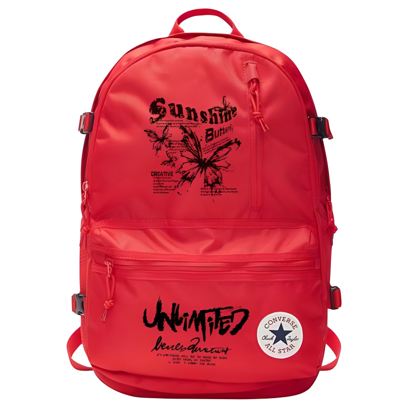 Converse Полиэстеровый рюкзак унисекс красный, Butterfly
Converse Полиэстеровый рюкзак унисекс красный, Butterfly