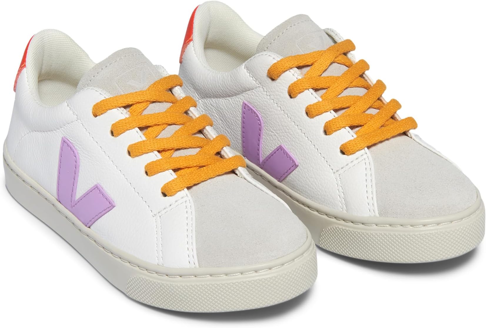 Кроссовки VEJA Kids Small Esplar Laces, цвет Extra-White_Orchid_Orange-Fluo
Кроссовки VEJA Kids Small Esplar Laces, цвет Extra-White_Orchid_Orange-Fluo