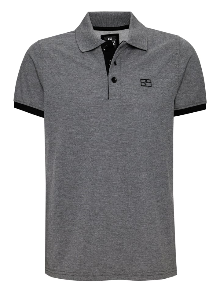 Контрастная рубашка-поло пике стандартного кроя в цвете антрацит/черный Rusty Neal
Контрастная рубашка-поло пике стандартного кроя в цвете антрацит/черный Rusty Neal