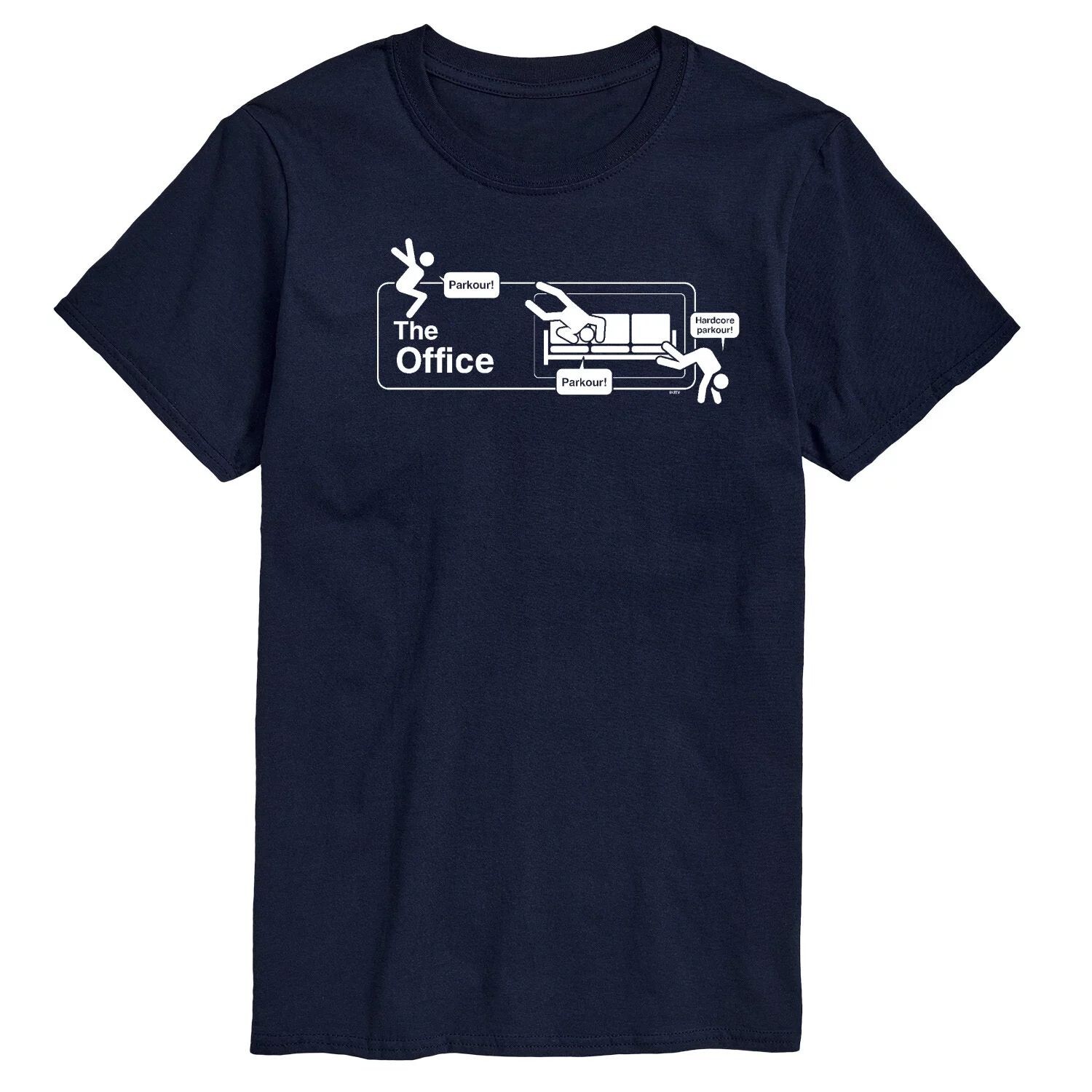 Мужская футболка с логотипом The Office Parkour Licensed Character
Мужская футболка с логотипом The Office Parkour Licensed Character