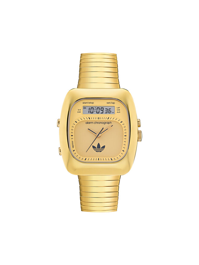 Часы Retro Wave Three Chronograph AOSY25014 Adidas, золотой
Часы Retro Wave Three Chronograph AOSY25014 Adidas, золотой