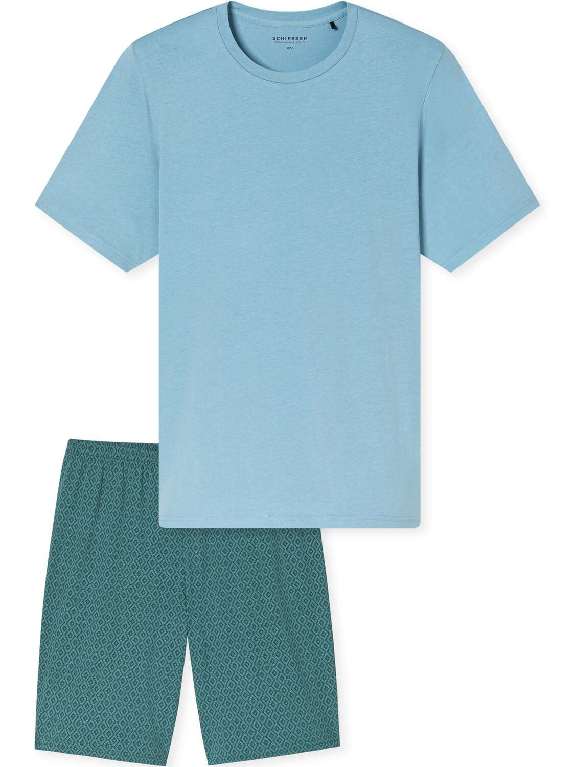 SCHIESSER Пижама короткая 'Casual Essentials' в светло-голубом цвете, Petrol
SCHIESSER Пижама короткая 'Casual Essentials' в светло-голубом цвете, Petrol