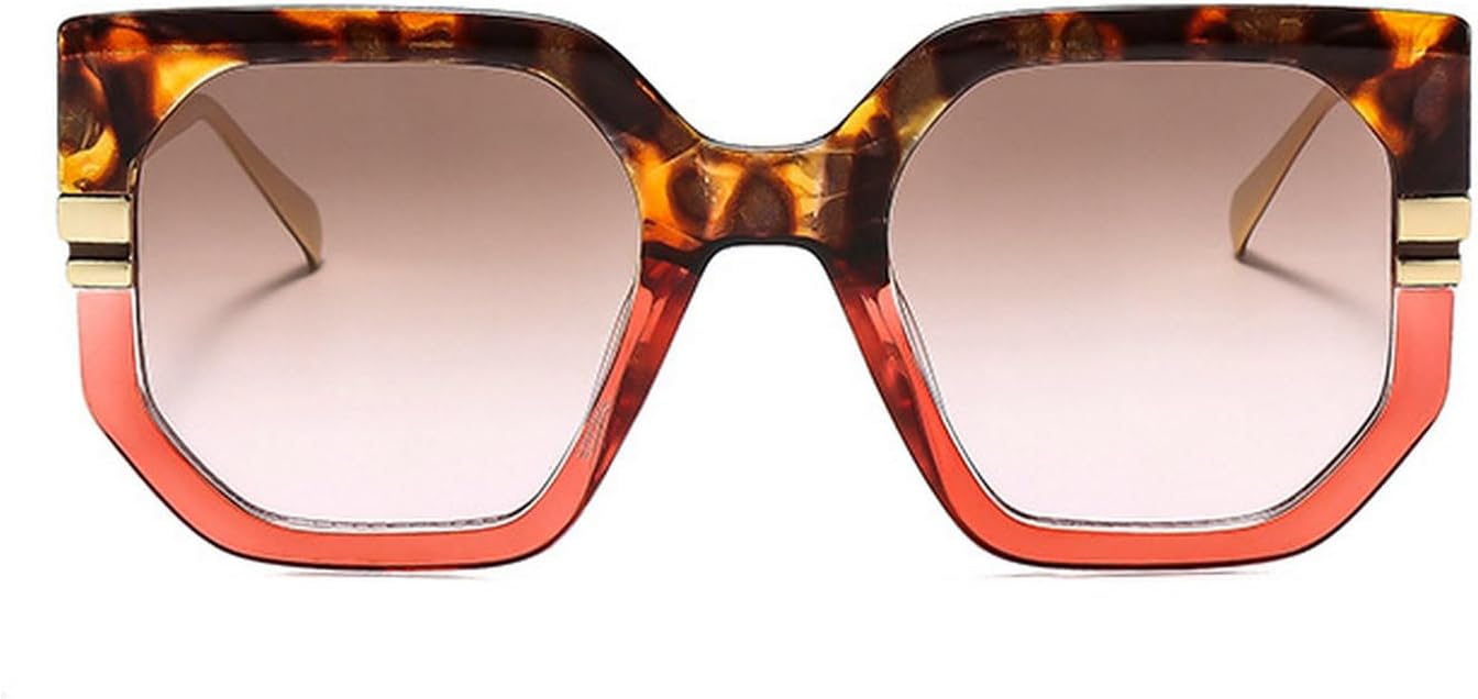 Laureles Модные солнцезащитные очки квадратной формы с многоугольным оправой для женщин, защита от УФ-излучения UV400, ретро-градиент, мужские солнцезащитные очки с леопардовым принтом для женщин, C7
Laureles Модные солнцезащитные очки квадратной формы с многоугольным оправой для женщин, защита от УФ-излучения UV400, ретро-градиент, мужские солнцезащитные очки с леопардовым принтом для женщин, C7