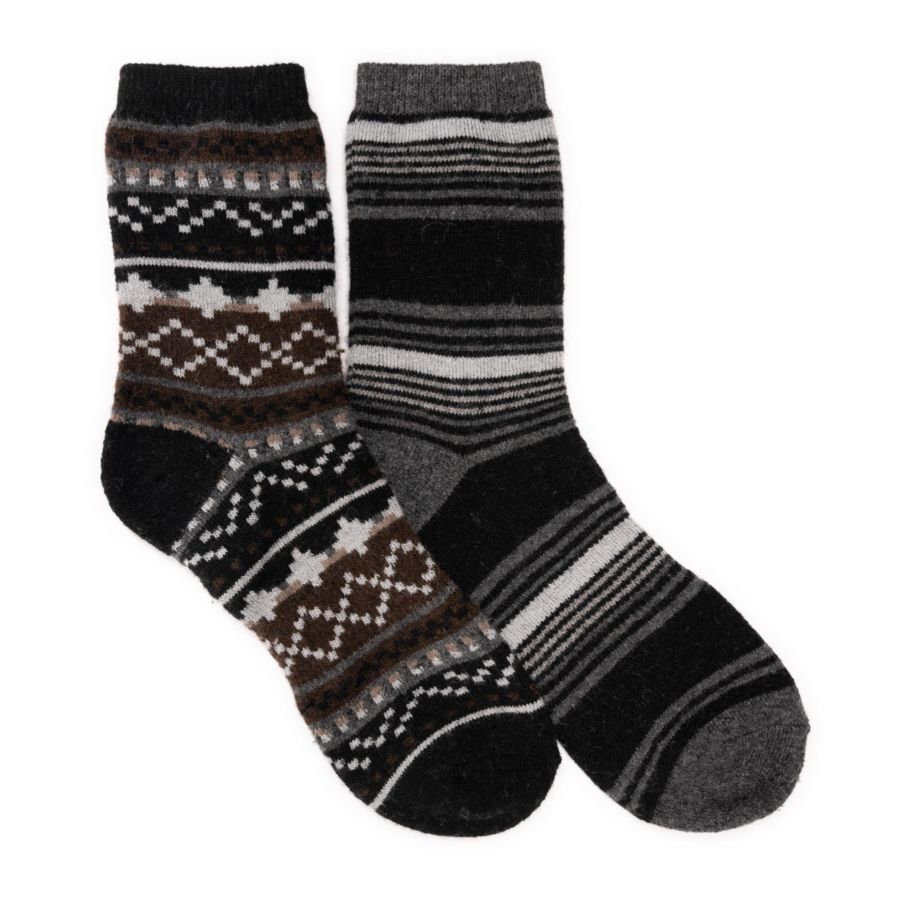 Мужские шерстяные носки 15 см (2 пары в упаковке) MUK LUKS, Dark neutrals
Мужские шерстяные носки 15 см (2 пары в упаковке) MUK LUKS, Dark neutrals