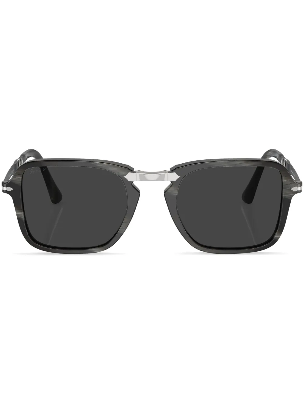 Солнцезащитные очки с квадратной оправой и тонированными линзами Persol, черный
Солнцезащитные очки с квадратной оправой и тонированными линзами Persol, черный