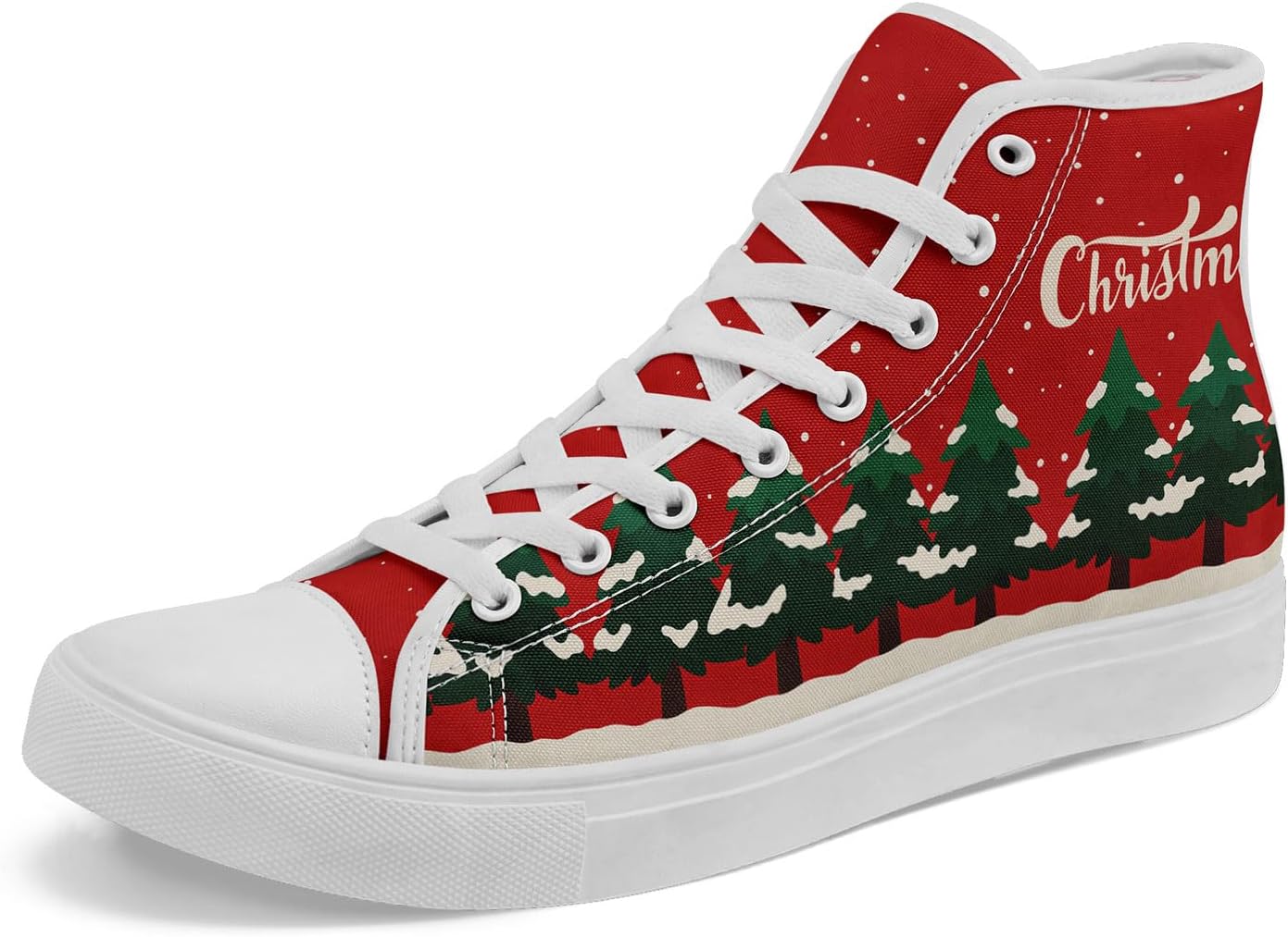 Унисекс кроссовки на высокой подошве AWSOLE с рождественским принтом: Санта, череп, снеговик, легкие повседневные обувь для мужчин и женщин, белый/черный/красный
Унисекс кроссовки на высокой подошве AWSOLE с рождественским принтом: Санта, череп, снеговик, легкие повседневные обувь для мужчин и женщин, белый/черный/красный