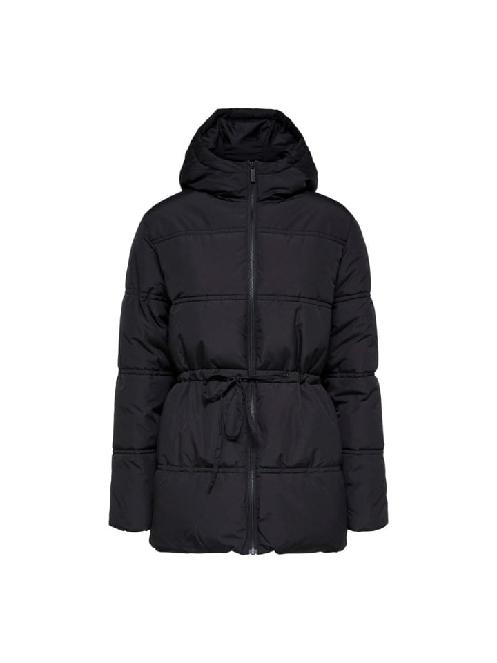 Стеганая куртка SELECTED FEMME, черный
Стеганая куртка SELECTED FEMME, черный