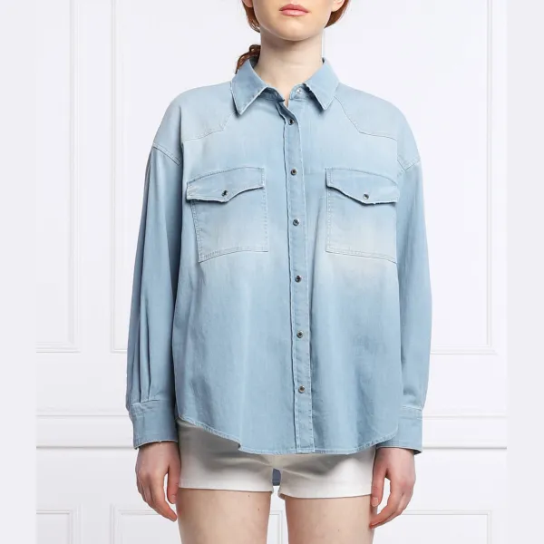 Рубашка оверсайз Dondup - Made In Italy, синий
Рубашка оверсайз Dondup - Made In Italy, синий